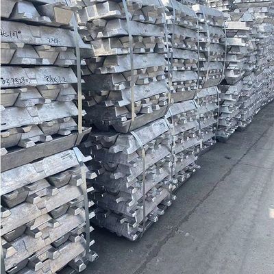 Qualità  25Kg AL99.70A AL99.70 Aluminium Ingots A7 6063 Clean White fabbrica