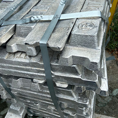 Il lingotto di alluminio puro soddisfacente di A7 A8 liscia i lingotti del metallo prezioso