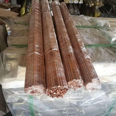 Rame solido rotondo industriale Antivari Rohi d'ottone rosso 0.5mm - 50mm