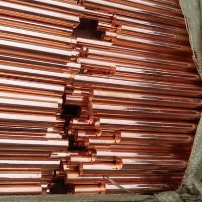 Nichel rosso Antivari 6m del rame di ASTM B151M Copper Round Bar 2m