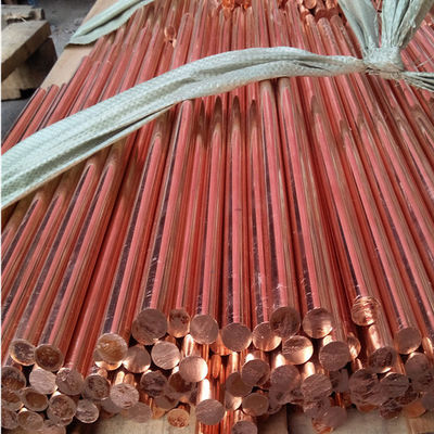 Rame solido rotondo industriale Antivari Rohi d'ottone rosso 0.5mm - 50mm