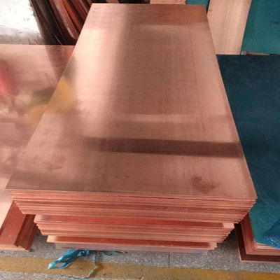 Il rame di JIS ASTM B152M Copper Plate Sheet ha placcato la lamiera sottile 2500mm