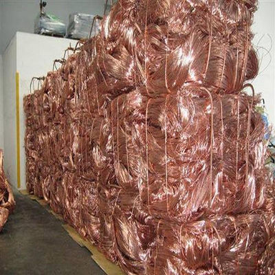 La bacca rossa del mulino rottama i 99,95% 99,99% per cento di rame del residuo del cavo di rame