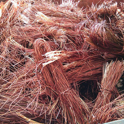 La bacca rossa del mulino rottama i 99,95% 99,99% per cento di rame del residuo del cavo di rame