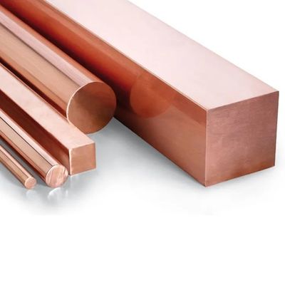 T1 quadrato di Rod 3mm ASTM del rame del tondino del rame del T2 C10200 C10500