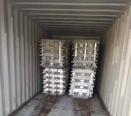99,95% lega basata zinco del lingotto dello zinco di ASTM AISI