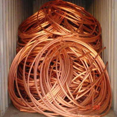 1 filo di rame luminoso nudo di Ton Hot Rolled Scrap Copper senza impurità
