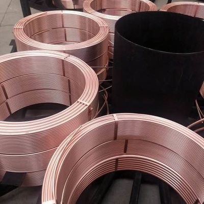 Metropolitana di rame pura della ferita H65 22mm della bobina di rame livellata del tubo per il pancake