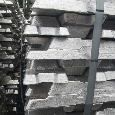 Lingotto d'argento Al99.50 Al99.70 della lega di alluminio di Gray Aluminium Ingots A7
