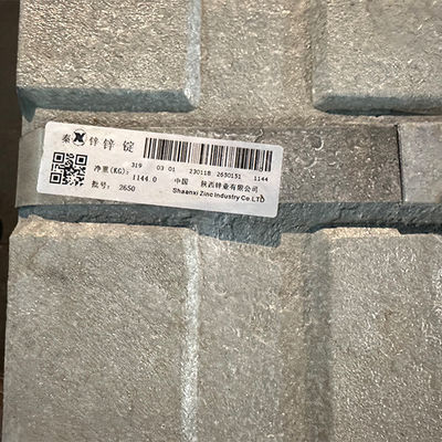99,999% elevata purezza dei lingotti dello zinco del cavo 99 .995% per elettronica