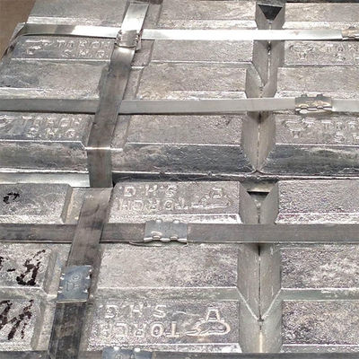 99,996% lingotti Gray Series Pure d'argento 99,7% dello zinco non legato