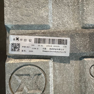 99,996% lingotti Gray Series Pure d'argento 99,7% dello zinco non legato