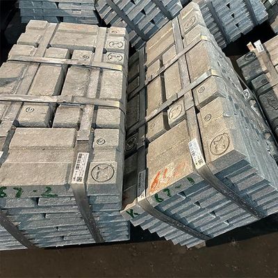 990,9% Ingot di zinco piombo di alta purezza per l'aviazione / elettronica