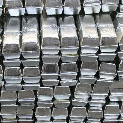 6063 99,7% 99,8% 99,9% 99,98% Ingotti di alluminio puro industriali A7 A8 A9 ABC12 Zinco