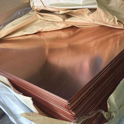 Colore oro lamiere di rame lamiere di ottone fornitura di magazzino C10100 C10200