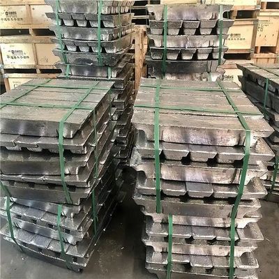 Ingotti di piombo zinco 99,995% Alta purezza per elettronica / aviazione