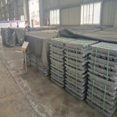 Ingotti di piombo zinco 99,995% Alta purezza per elettronica / aviazione