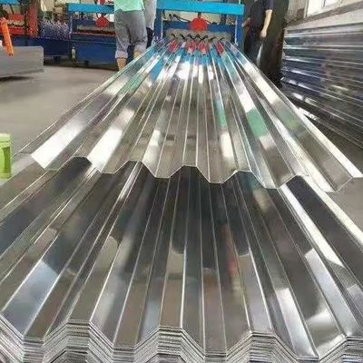 Fogli di copertura in alluminio preverniciato Gi Ibr Ferro Acciaio ondulato Colorato Rivestito di zinco 4.0 mm