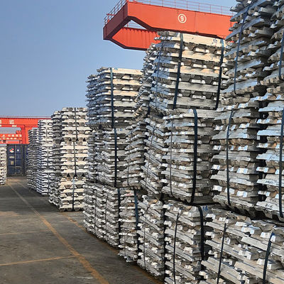 Peso leggero Ingotti di alluminio A8 Purezza 99,7% 99,9% 99,95% 99,99% Serie 1000