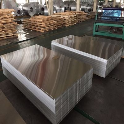 Astm 5005 5083 5054 lamiera di alluminio piatta piatta legata rivestita serie 5000 personalizzata
